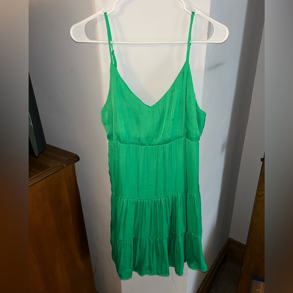 Naked Zebra Emerald Green Dress